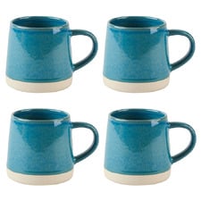 Charlie 350ml Stoneware Mugs (Set of 4)