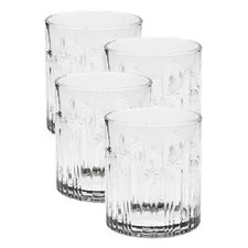 Jollie 300ml Glass Tumblers (Set of 4)