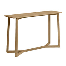 Dietrich Oak Wood Console Table