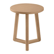 Dietrich Oak Wood Side Table