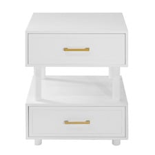 Crossan Pine Wood Bedside Table