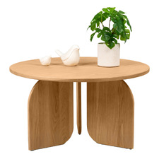 Reinhold Oak Wood Coffee Table
