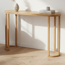 Auston Oak Wood Console Table