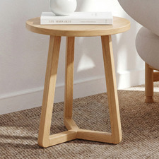 Dietrich Light Oak Wood Side Table