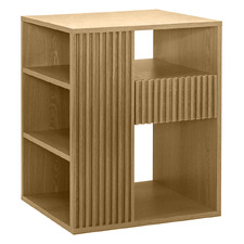 Armi Bedside Table with Right Drawer