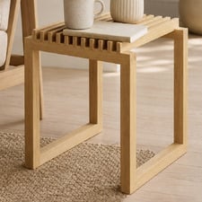 Oonagh Rubberwood Stool