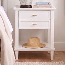 Zwingli Pine Wood Bedside Table