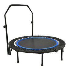 Nadine Foldable Mini Fitness Trampoline with Handle
