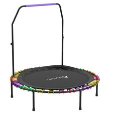 Barbra Foldable Mini Fitness Trampoline with Handle