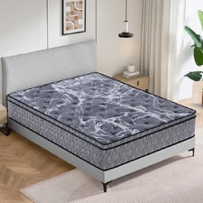 Medium to Firm Presley Euro Top Memory Foam Mattress