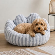 Pippin Faux Fur Dog Bed
