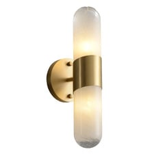 Petra Brass 2 Light Wall Sconce