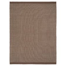 Walnut Bark Flat Weave Wool & Cotton Rug