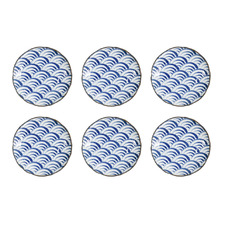 Natsu Nami Porcelain Side Plates (Set of 6)