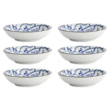 Kawaii Cat Neko Swirl Sauce Dishes (Set of 6)