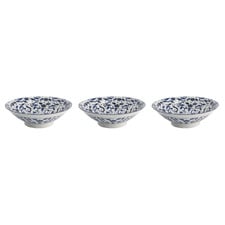 Tokyo Blue Maizuru 25.4cm Porcelain Ramen Bowls (Set of 3)