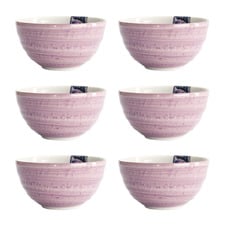 Seafood Blowfish Fugu 13.2cm Porcelain Rice Bowls (Set of 6)