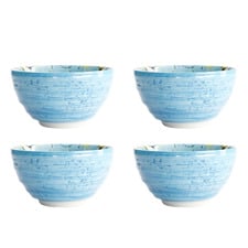 Seafood Crab 16cm Porcelain Bowl (Set of 4)