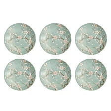 Fujisakura 22cm Porcelain Deep Plates (Set of 6)