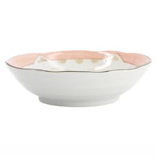 Kawaii Neko Cat 16.5cm Porcelain Bowls (Set of 10)