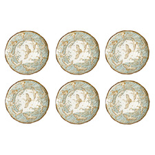 Crane 22cm Porcelain Side Plates (Set of 6)