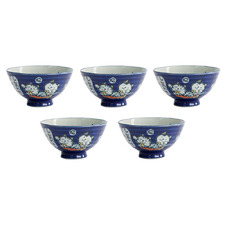 Kawaii Blessed 11.4cm Porcelain Bowls (Set of 5)