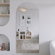Noir Arched Full Length Mirror
