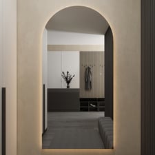 Ruslan Arched LED Full Length Mirror