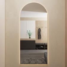 Ruslan Arched LED Full Length Mirror