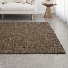 Brown Embrace Hand-Tufted Wool Rug