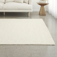 Cream Embrace Hand-Tufted Wool Rug