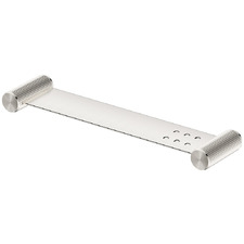 Mica Fluted 400mm Stainless Steel Shower Shelf