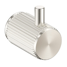Mica Fluted Stainless Steel Robe Hook