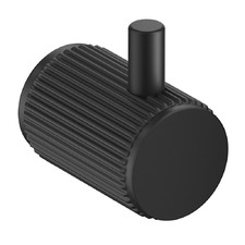 Mica Fluted Stainless Steel Robe Hook