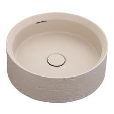 Thyra 380mm Round Solid Surface Inset Basin