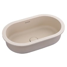 Doros 530mm Pill Solid Surface Undermount Basin