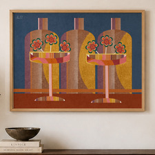 Bar Budapest Framed Paper Print Wall Art