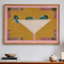 Bar Milano Framed Paper Print Wall Art