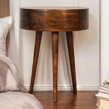 Hailee Mango Wood Bedside Table