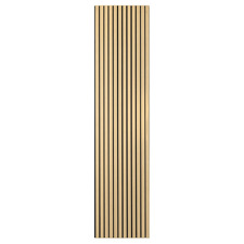 Acoura Space 2700 x 600mm Heritage Oak Wide Batten Acoustic Slat Wall Panel