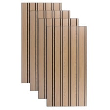 Acoura Space 1200 x 600mm Natural Oak Easy Stick Acoustic Slat Wall Panels (Set of 4)