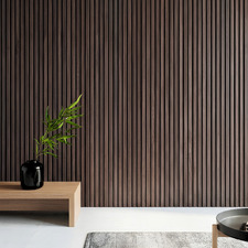 Acoura Space 2700 x 600mm Espresso Oak Acoustic Slat Wall Panel
