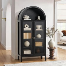 Vanessa Arched Display Cabinet