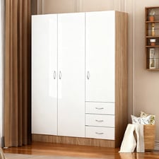 Jazmine 3 Door & 3 Drawer Wardrobe
