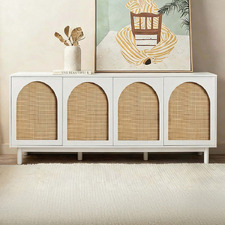 Amira 4 Door Rattan Sideboard