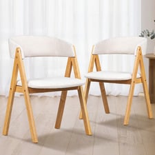 Russo Velvet Dining Chairs (Set of 2)