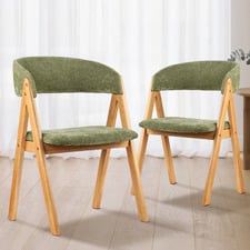 Russo Velvet Dining Chairs (Set of 2)
