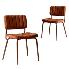 Nyric Velvet Dining Chairs (Set of 2)
