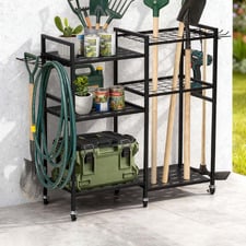 85.5cm Selma Garden Tool Organiser Rack