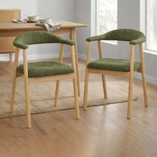 Palmera Upholstered Dining Chairs (Set of 2)